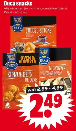 Dirk Duca snacks aanbieding