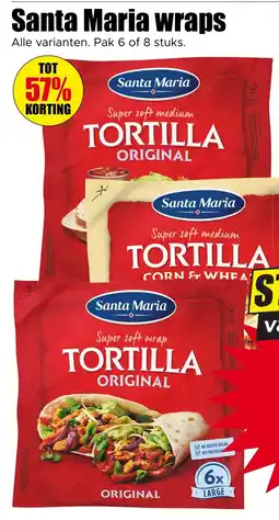 Dirk Santa Maria wraps aanbieding