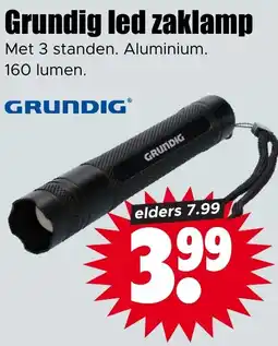 Dirk Grundig led zaklamp aanbieding