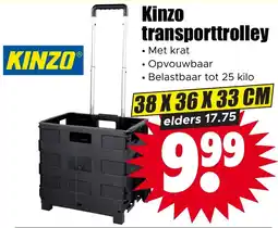 Dirk Kinzo transporttrolley aanbieding