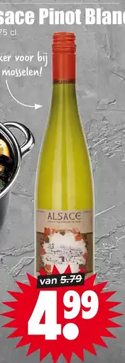 Dirk Alsace Pinot Blanc aanbieding