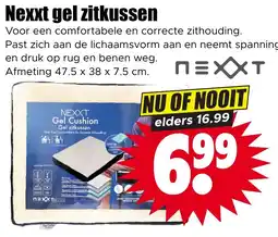 Dirk Nexxt gel zitkussen aanbieding