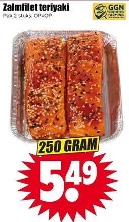 Dirk Zalmfilet teriyaki aanbieding