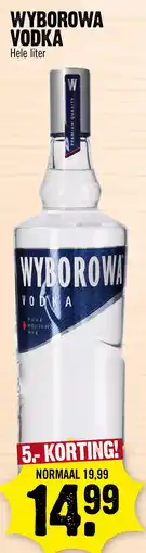 Super Dirck 3 Wyborowa Vodka aanbieding