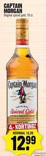 Super Dirck 3 Captain Morgan Original spiced gold aanbieding