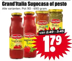 Dirk Grand'Italia Sugocasa of pesto aanbieding