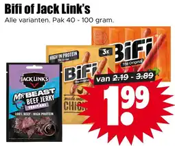 Dirk Bifi of Jack Link's aanbieding