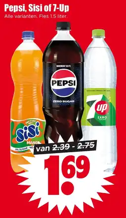 Dirk Pepsi, Sisi of 7-Up aanbieding