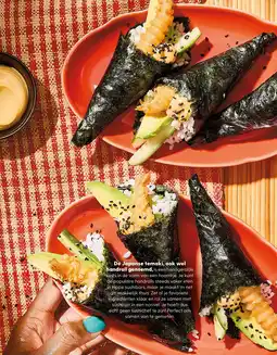 Albert Heijn Japanse temaki aanbieding