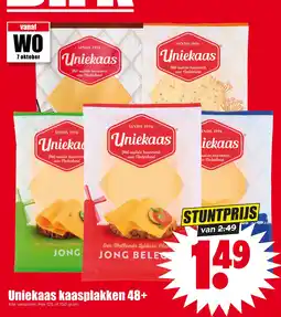 Dirk Uniekaas kaasplakken 48+ aanbieding