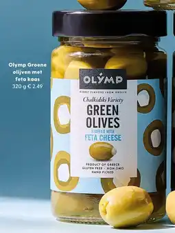 Albert Heijn Olymp groene olijven met feta kaas aanbieding