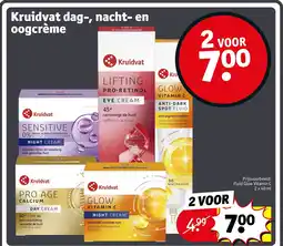 Kruidvat Kruidvat dag, nacht en oogcrème aanbieding