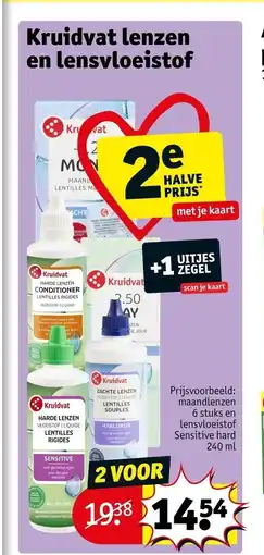 Kruidvat Kruidvat lenzen en lensvloeistof aanbieding