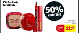 Kruidvat L'Oréal Paris Infaillible aanbieding