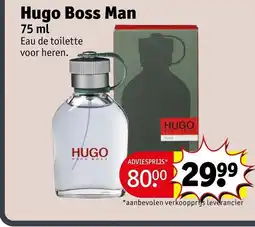 Kruidvat Hugo Boss Man aanbieding