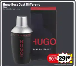 Kruidvat Hugo Boss Just Different aanbieding