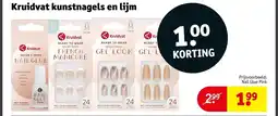 Kruidvat Kruidvat kunstnagels en lijm aanbieding