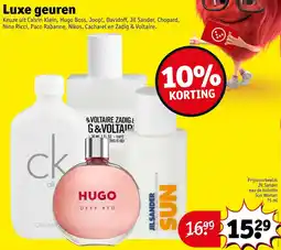 Kruidvat Luxe geuren aanbieding