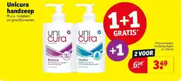 Kruidvat Unicura handzeep aanbieding