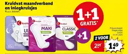 Kruidvat Kruidvat maandverband en inlegkruisjes aanbieding