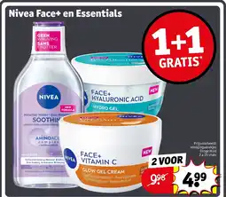 Kruidvat Nivea Face+ en Essentials aanbieding