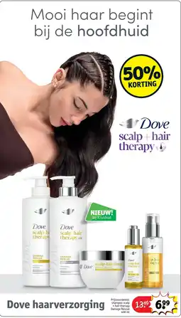 Kruidvat Dove haarverzorging aanbieding