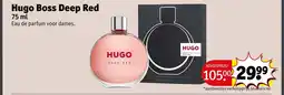 Kruidvat Hugo Boss Deep Red aanbieding