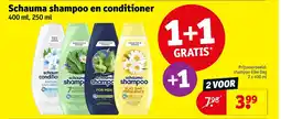 Kruidvat Schauma shampoo en conditioner aanbieding