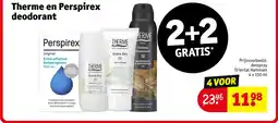 Kruidvat Therme en Perspirex deodorant aanbieding