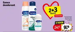 Kruidvat Sanex deodorant aanbieding