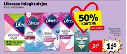 Kruidvat Libresse inlegkruisjes aanbieding