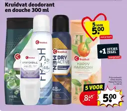 Kruidvat Kruidvat deodorant en douche aanbieding