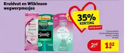 Kruidvat Kruidvat en Wilkinson wegwerpmesjes aanbieding