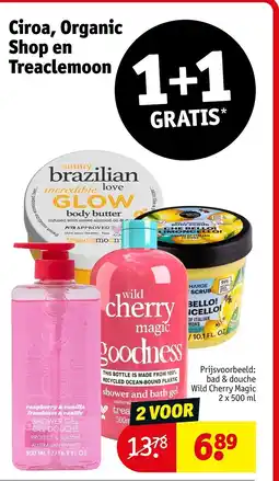 Kruidvat Wild Cherry Magic goodness shower and bath gel aanbieding
