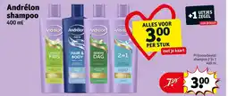 Kruidvat Andrélon shampoo aanbieding