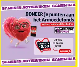Kruidvat Punten doneren aan het Armoedefonds aanbieding