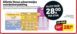 Kruidvat Gillette Venus scheermesjes aanbieding