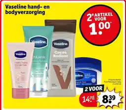 Kruidvat Vaseline hand- en bodyverzorging aanbieding