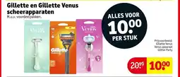 Kruidvat Gillette en Gillette Venus scheerapparaten aanbieding