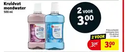 Kruidvat Kruidvat mondwater aanbieding