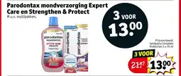 Kruidvat Parodontax mondverzorging Expert Care en Strengthen & Protect aanbieding