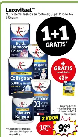 Kruidvat Lucovitaal aanbieding