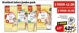 Kruidvat Kruidvat luiers jumbo pack aanbieding