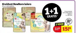 Kruidvat Kruidvat NewBorn luiers aanbieding
