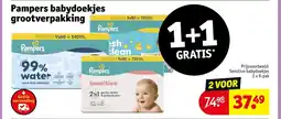 Kruidvat Pampers babydoekjes aanbieding