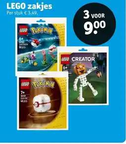 Kruidvat LEGO zakjes aanbieding