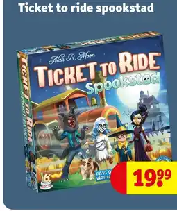 Kruidvat Ticket to Ride Spookstad aanbieding