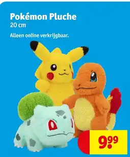 Kruidvat Pokémon Pluche aanbieding