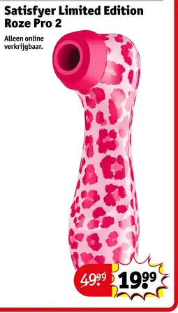Kruidvat Satisfyer Limited Edition Roze Pro 2 aanbieding