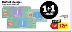 Kruidvat Naïf babydoekjes aanbieding